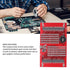 Arythia DDR4 DDR5 2-in-1 RAM Memory Tester Card, Slot Diagnostic Analyzer, LED Fault Indicator, Type C & Battery