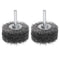 uxcell 2PCS Wire Wheel Brush for Drill Attachment, 2" Carbon Steel for Cleaning Rust Stripping