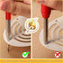 Enhon 2mm Mechanical Carpenter Pencil Set with 12 Marker Refills and Sharpener for Woodworking Marking