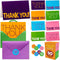 Kids Thank You Cards Bulk - 50 Thick, 6x4 in Blank Thank
