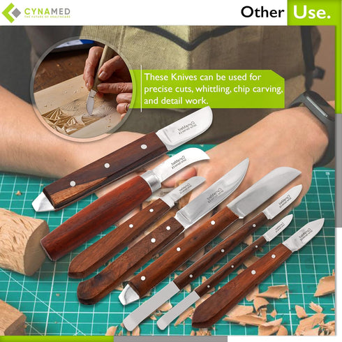 Dental Fahenstock Large and Small Knife, Cynamed Plaster Alignate Spatula and Knife (8)