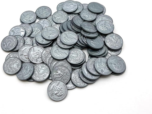 Teacher Created Resources Play Money: Quarters (TCR20656)