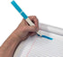 IQ LEGO Stationery 3 Pack - Highlighter Markers with 4x2 Building Bricks in Yellow, Orange, Blue