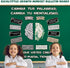 gisgfim 34 Pcs Spanish Bulletin Board Eucalyptus Classroom Growth Mindset Posters for Teacher Students