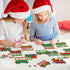 60pcs Set Christmas Theme Cutouts Xmas Trains Bulletin Board Decoration Christmas Train Paper Cut-Outs Classroom Decor