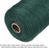 MECCANIXITY Twisted Mason Line Nylon Twine String Cord Dark Green, 600M/656 Yard, 1MM Dia for Netting, Landscaping, DIY