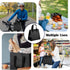 Grocery(9.45x9.45x5.91inch,Black,50 FoldTier Insulated Bags for Food Delivery, Lunch Bags Bulk Insulated Take Away Bag