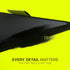 ROCCAT Sense Pro Square PC Gaming Mousepad, Non-Slip Rubber Back, Speed Military-Grade Fabric, Black