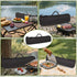 Azumavi Pack Pack, 22.44 3.94 3.94 Multi-Purpose Grill Storage Bag, BBQ Tool Storage Bag, Waterproof Oxford Grill Tool