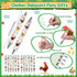 Sayglossy 72 Pcs Chickens Pens Gifts Bulk Funny Roosters Ballpoint Pen for Students Teachers Chicks Lover Christmas