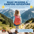 TODDO 6-12 Kids Lantern Book Night Light Lamp for Camping Gear, Kids Reading Light, Toddler Camping NightLight, LED