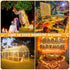 100FT 300 8 LED Christmas Lights Outdoor, Plug in String Lights Indoor Waterproof, Connectable Modes Fairy Twinkle