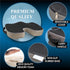 Generic Tailbone Cushion Non Slip Orthopedic Memory Foam Prostate for Sciaticaback Pain Relief Comfort Chair Car Seat