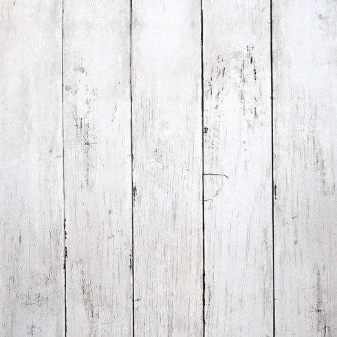 Wood Wallpaper White Shiplap, Peel and Stick 17.71" X 118", Self-Adhesive Removable for Kitchen Countertop