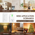 K KASONIC Wireless Remote Control Outlet, Indoor Remote Light Switch for Plug in Lamp, 100 Feet Away