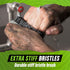 Grip Clean Squeeze Bottle & Brush Combo - Heavy-Duty Degreaser Hand Cleaner & Nail Brush Set for Clean Hands & Nails