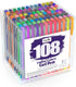 Gel Pens 108 Colours Set for Adult Colouring Books, Art Markers