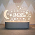 ENGRAVIFY Custom Night Light Cute Personalized Baby Gifts Cloud Butterfly Rainbow Moon & Stars Customized Name Gifts