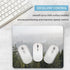 Green Misty Mountain Tree Mouse Pad, Nature Landscape Square for Desk, Washable Computer Mouse Mat