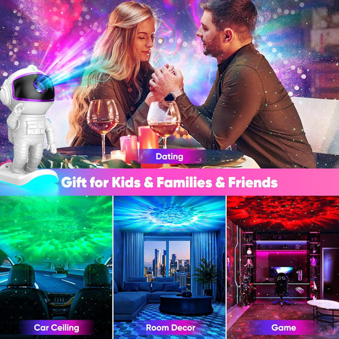 Stbands Star Projector, Galaxy Projector for Bedroom, Night Light with Timer and Remote Control, Gift for Kids Adults