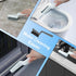 MIXVOVA 3 Set 3 V-Shaped Grout Cleaner Brush, Pcs Grout Brushes for Tile Floor, Handheld Grout Cleaning Brushes