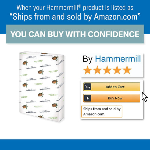 Hammermill 20 lb 11 17-1 (500 102152R Colored Paper, Canary Printer Paper, x Ream Sheets) - Made in the USA, Pastel