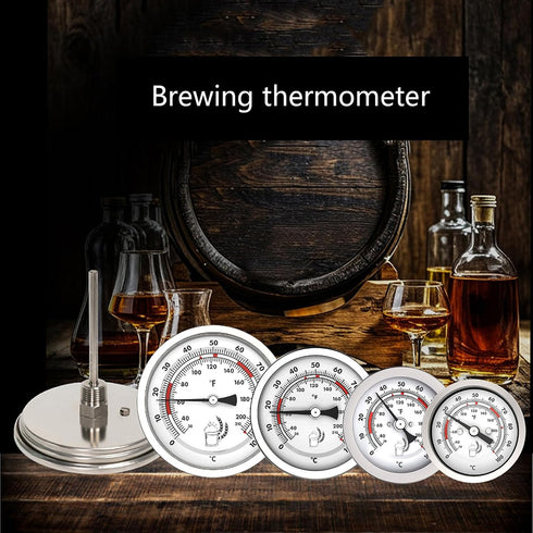 XINAJUND 20-120 Essential Fermentation Homebrews Home Brewer Beer&Wine Glass Thermometers Double Temperature Scale
