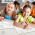 SCRIBBLEDO 11”x14” Large Graph Dry Erase Board with Double-Sided .75” Cells for Home School Classroom Use