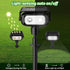 360 IP65 2-in-1 2 Pack) Nreonrick Solar Spot Lights Adjustable Solar Lights Outdoor Waterproof with Solar Powered