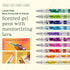 Set, 10-Pack 0.5mm Lifelines Scented Lava Gel Pen (Multi-Color) - Colored Gel Pens Infused with Scented Essential Oil