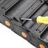 Heyiarbeit R100 Cable Drag Chain 1Meter Carrier Drag Chain Cable Wire 35x100mm with End Connectors for Electrical