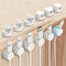 OneLeaf 12 Pack Spring Cable Clips for Phone Charger, One-Hand Cord Holder for