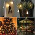 2 Packs 15ft 50 Bulbs, IP65 Vigdur Solar String Lights Outdoor, Globe String Lights with Globes Waterproof Solar