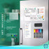 Magnetic Dry Erase Board for Fridge, 8”X12” Whiteboard with 6 Dry Erase Markers Included