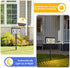3-Color MAXvolador Solar Powered Address Sign House Numbers Waterproof, Lighting Modes LED Illuminated Address Plaque