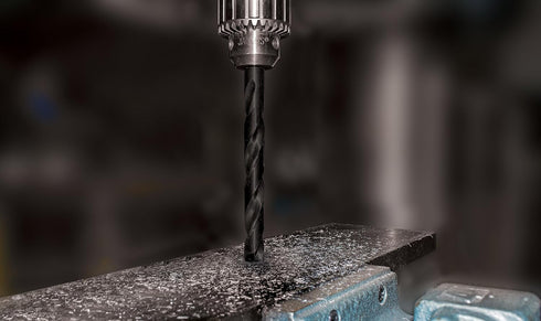 Century Drill & Tool 24223 Pro Grade Black Oxide Drill Bit, 23/64 Size