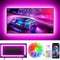 GIPOYENT TV Light Strip, Music Sync LED TV Backlight for 32-50 Inch TV, RGB Color Changing Light Strip