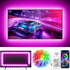GIPOYENT TV Light Strip, Music Sync LED TV Backlight for 32-50 Inch TV, RGB Color Changing Light Strip