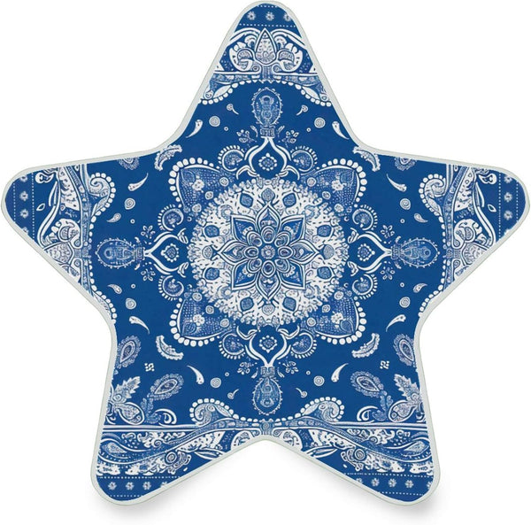 Burbuja Portugal Tiles LED Night Light Plug into Wall 0.2W Star-Shaped Nightlight Dusk