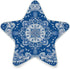 Burbuja Portugal Tiles LED Night Light Plug into Wall 0.2W Star-Shaped Nightlight Dusk