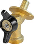 Midline Valve 69344Q Quarter Turn Sillcock Hose Bibb, 1/2 in. Pex Inlet x 3/4 in. MHT Outlet, Cast Brass