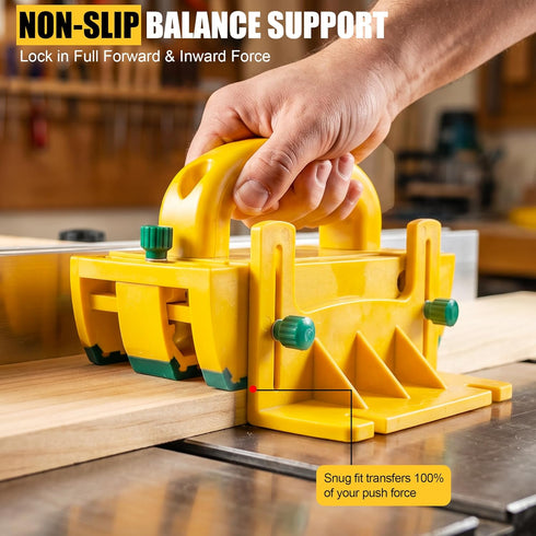 Kiahao Table Saw Push Block for Woodworking | Router Tables, Band Saws & Jointers | Cuts Safe for Widgets, Difficult