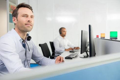 Embrava Blynclight Plus | Busy Light for The Office with Ringer