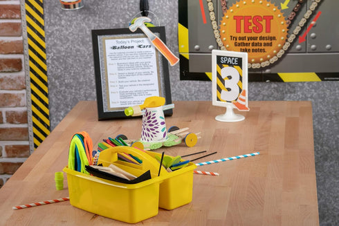 Teacher Created Resources Yellow Plastic Storage Caddy 6-Pack, 3 Compartment for Classrooms, Kids Room, Office