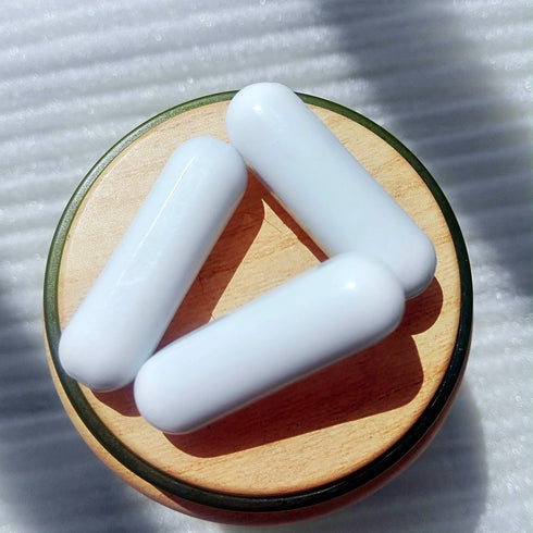 Magnetic Stirrer Stir Bar PTFE Magnetic Mixer, 9X30mm, Cylinder Shape, 10PCS