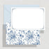 Whaline 50 Pack Flower Stationery Cards with Envelopes Blank Thank You Note