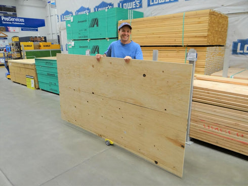 PlyWheels Plywood Dolly and Drywall Dolly, Plywood cart, Drywall Cart, Panel Carrier, roll Any Material that fits into