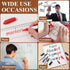 Maitys 144 (5 Pcs Dry Erase Markers Bulk No Bleeding Fine Tip Whiteboard Markers for Writing Dry Erase Whiteboard