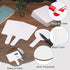 PATIKIL 11x6in Thickened Dry Erase Paddles, 10Pcs Handheld Boards - Double Side Square Answer Paddles for Teaching