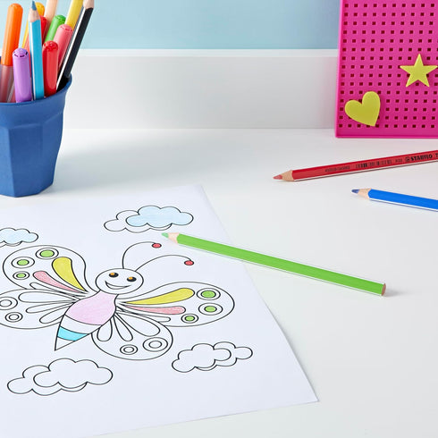 Stabilo Trio Thick Pencil, Set of 18, Multicolored (022509)